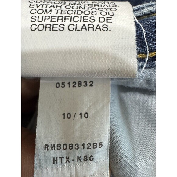 Tommy Hilfiger‎ Hipster Boot Cut Low Rise DenimJeans Womens Sz 14R - Picture 4 of 6